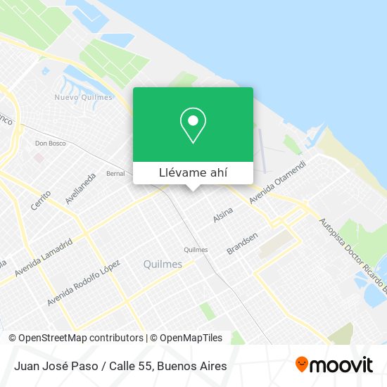 Mapa de Juan José Paso / Calle 55