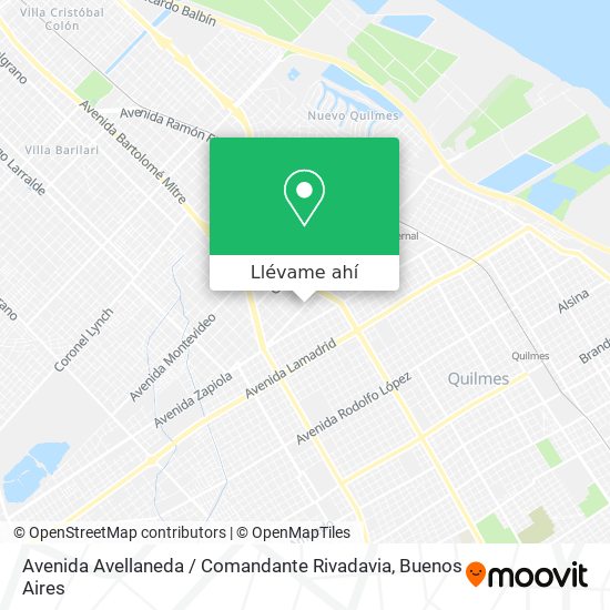 Mapa de Avenida Avellaneda / Comandante Rivadavia