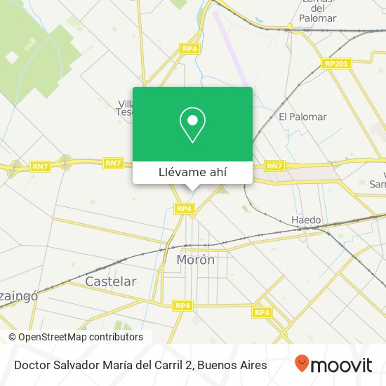 Mapa de Doctor Salvador María del Carril 2