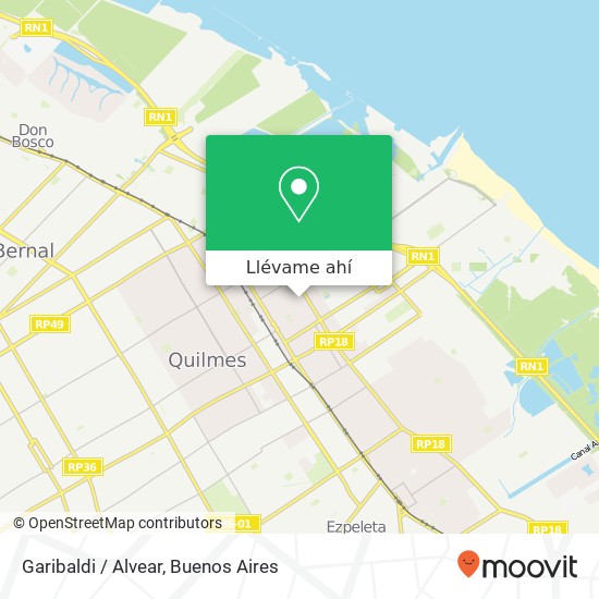 Mapa de Garibaldi / Alvear