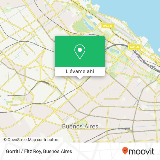 Mapa de Gorriti / Fitz Roy