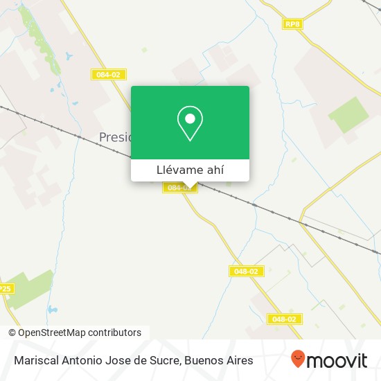 Mapa de Mariscal Antonio Jose de Sucre