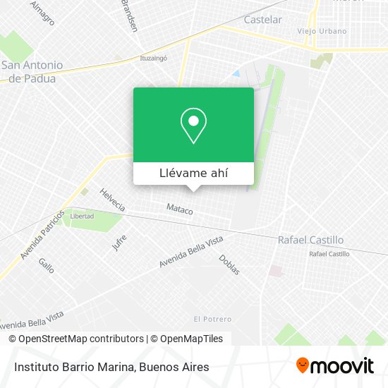 Mapa de Instituto Barrio Marina