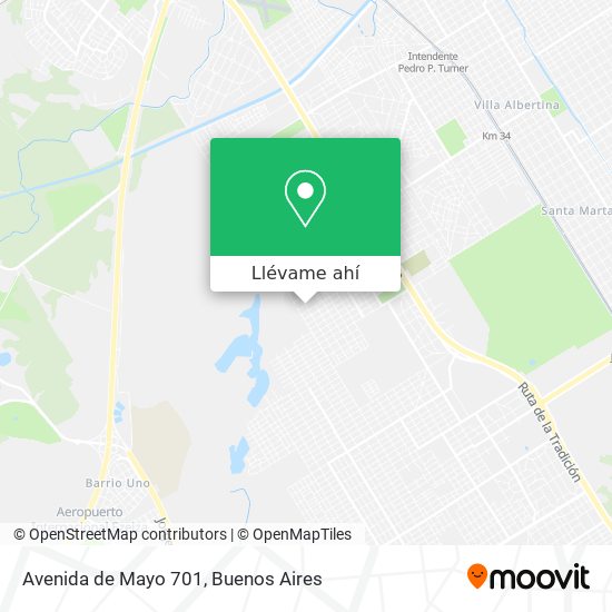 Mapa de Avenida de Mayo 701