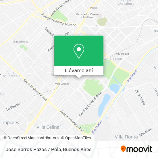 Mapa de José Barros Pazos / Pola