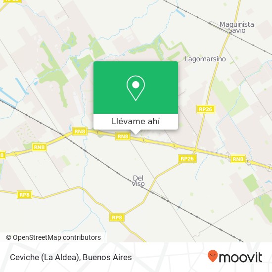 Mapa de Ceviche (La Aldea)
