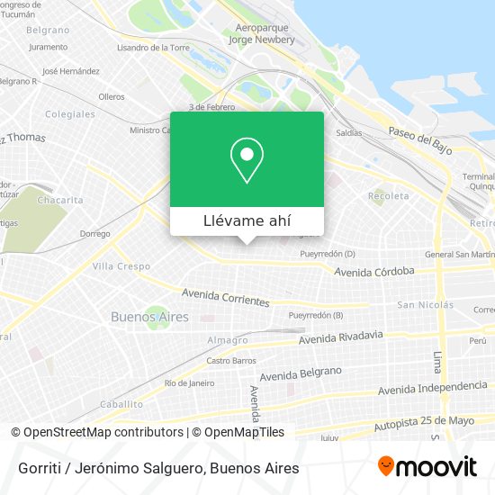 Mapa de Gorriti / Jerónimo Salguero
