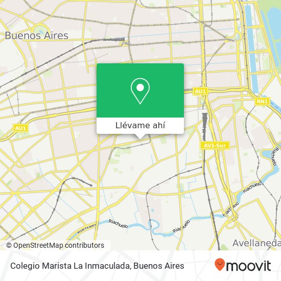 Mapa de Colegio Marista La Inmaculada