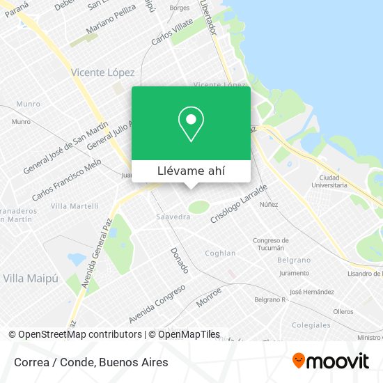 Mapa de Correa / Conde