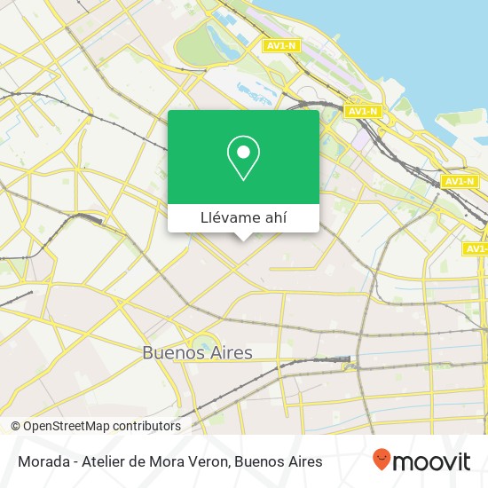 Mapa de Morada - Atelier de Mora Veron