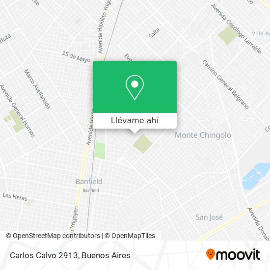 Mapa de Carlos Calvo 2913