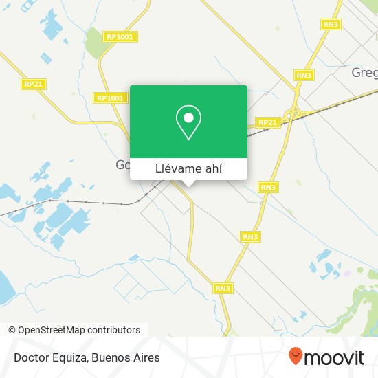 Mapa de Doctor Equiza