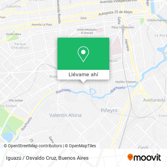 Mapa de Iguazú / Osvaldo Cruz