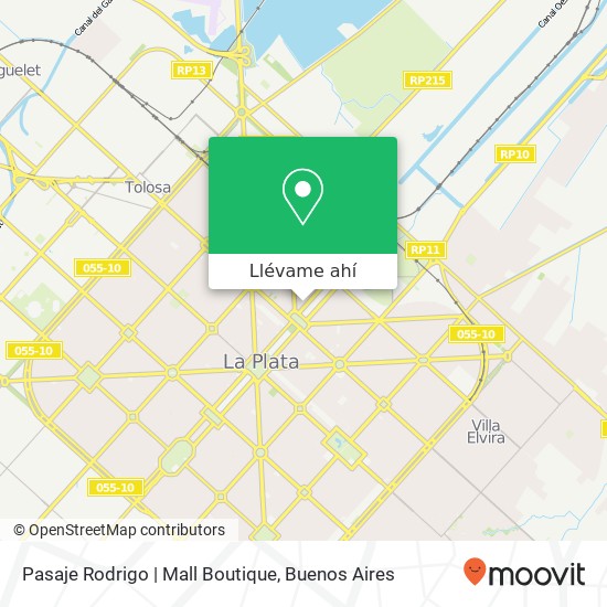 Mapa de Pasaje Rodrigo | Mall Boutique