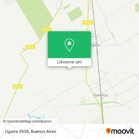 Mapa de Ugarte 3636