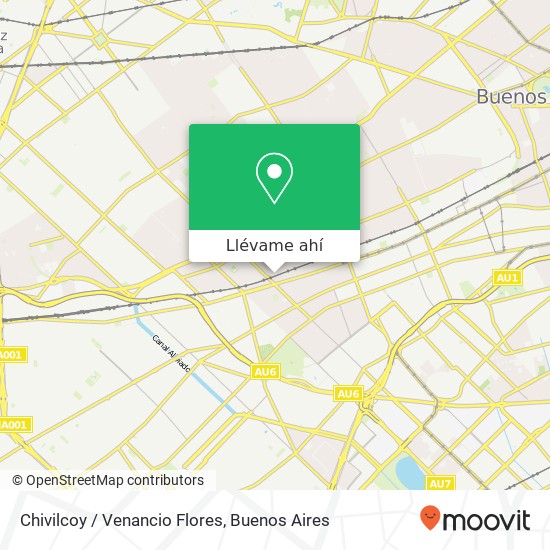 Mapa de Chivilcoy / Venancio Flores
