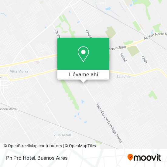 Mapa de Ph Pro Hotel