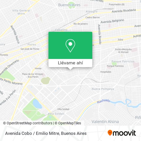 Mapa de Avenida Cobo / Emilio Mitre