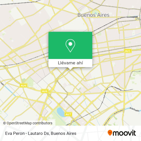 Mapa de Eva Peron - Lautaro Ds