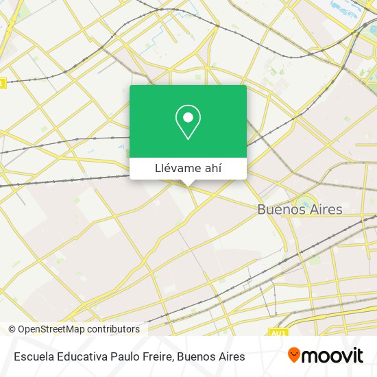 Mapa de Escuela Educativa Paulo Freire