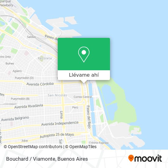 Mapa de Bouchard / Viamonte