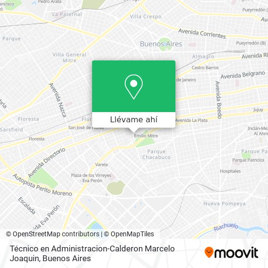 Mapa de Técnico en Administracion-Calderon Marcelo Joaquin
