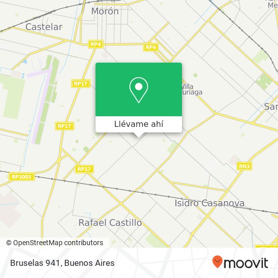 Mapa de Bruselas 941