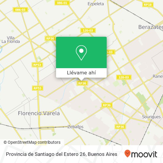 Mapa de Provincia de Santiago del Estero 26