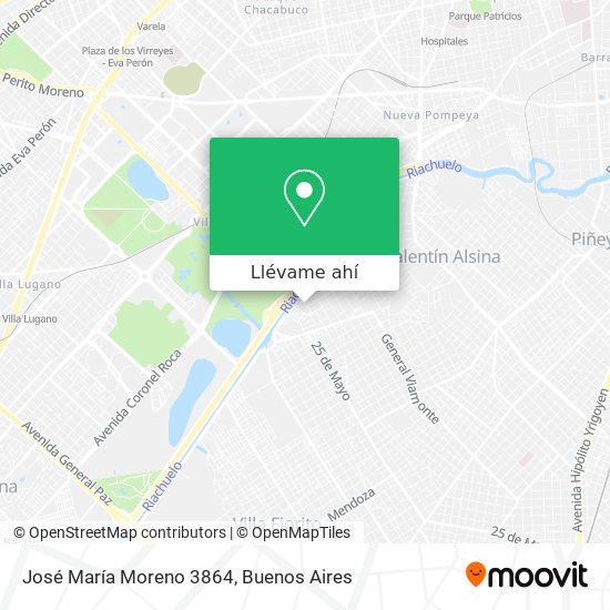 Mapa de José María Moreno 3864