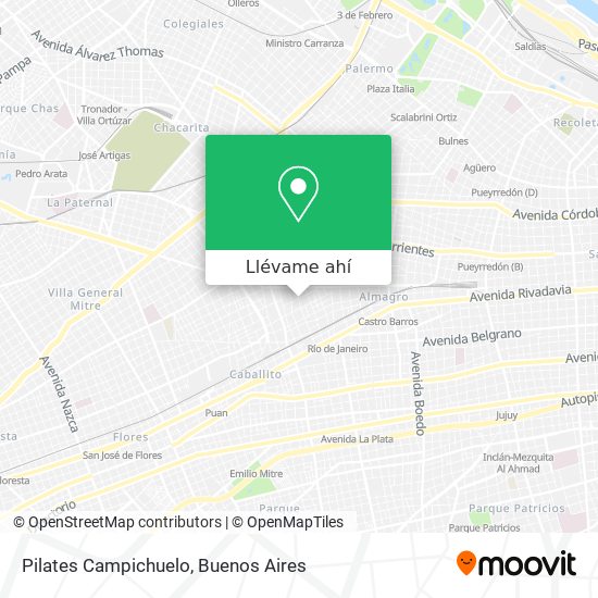 Mapa de Pilates Campichuelo
