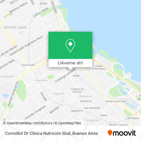 Mapa de Cormillot Dr Clínica Nutrición Slud