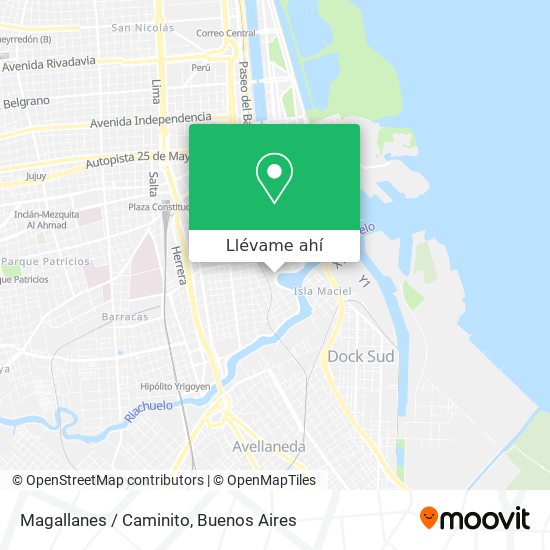 Mapa de Magallanes / Caminito