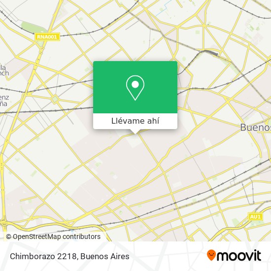 Mapa de Chimborazo 2218