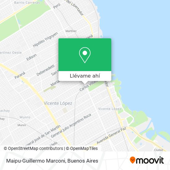 Mapa de Maipu-Guillermo Marconi