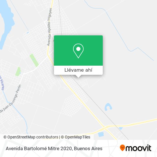 Mapa de Avenida Bartolomé Mitre 2020