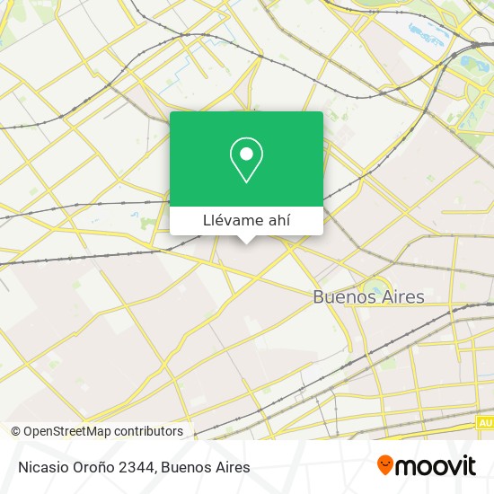 Mapa de Nicasio Oroño 2344
