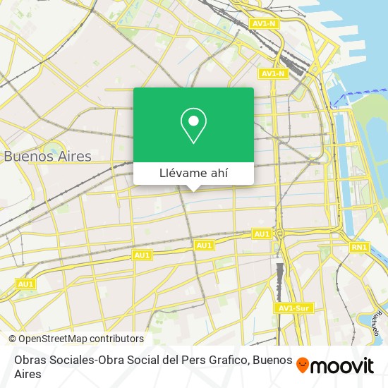 Mapa de Obras Sociales-Obra Social del Pers Grafico