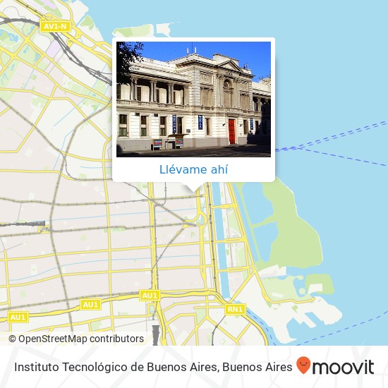 Mapa de Instituto Tecnológico de Buenos Aires
