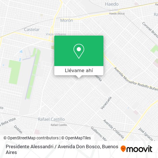 Mapa de Presidente Alessandri / Avenida Don Bosco