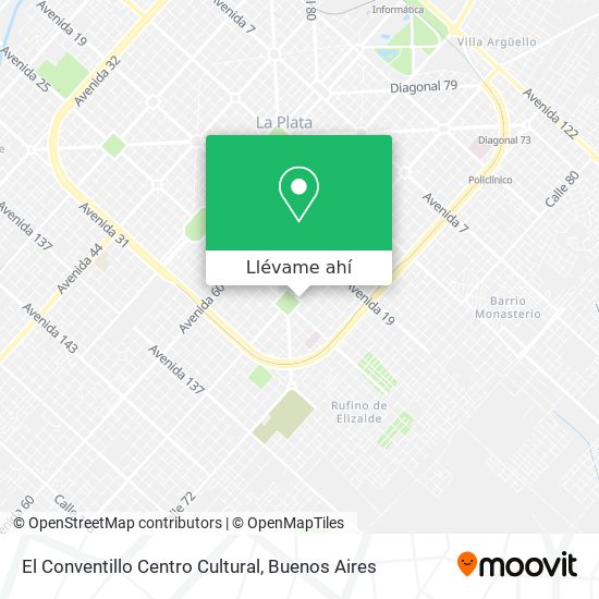 Mapa de El Conventillo Centro Cultural