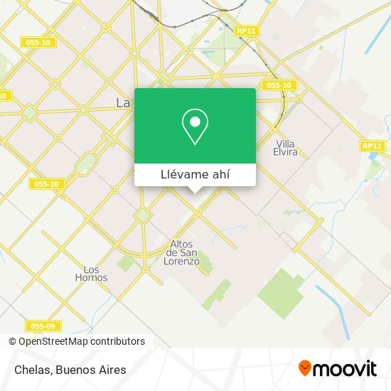 Mapa de Chelas
