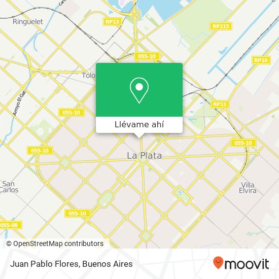 Mapa de Juan Pablo Flores