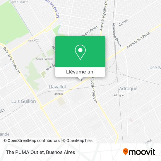 Atento idioma Letrista Cómo llegar a The PUMA Outlet en Lomas De Zamora en Colectivo o Tren?