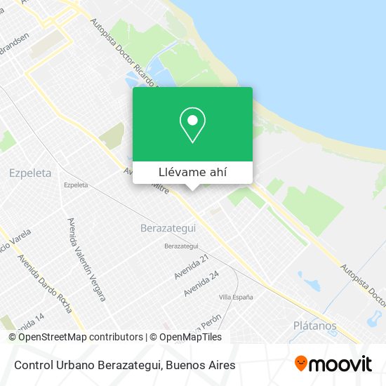 Mapa de Control Urbano Berazategui