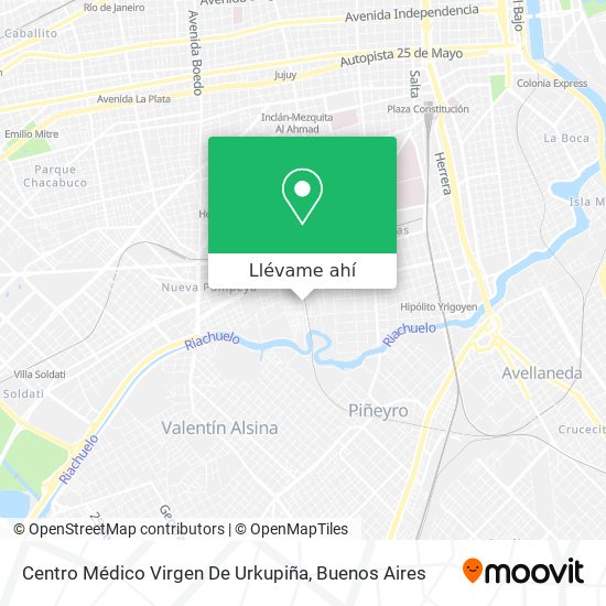 Mapa de Centro Médico Virgen De Urkupiña