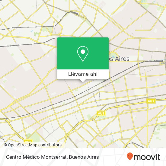 Mapa de Centro Médico Montserrat