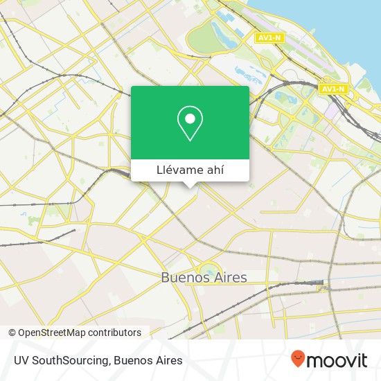 Mapa de UV SouthSourcing