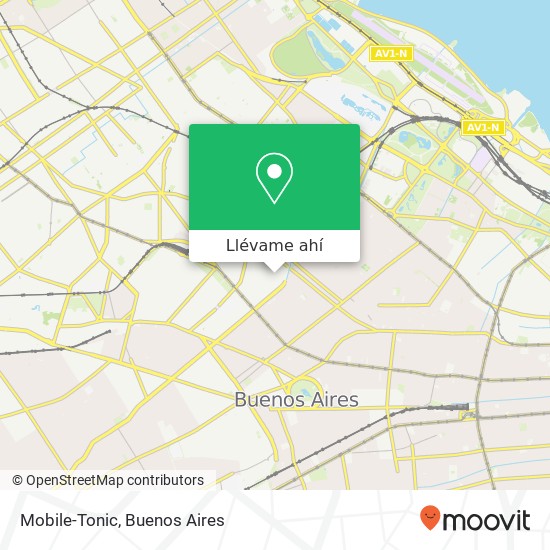 Mapa de Mobile-Tonic