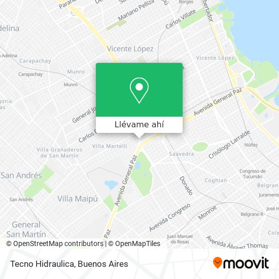 Mapa de Tecno Hidraulica