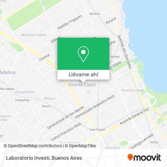 Mapa de Laboratorio Investi